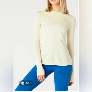 Nike x MMW Women’s Long-Sleeve athletic yoga Top